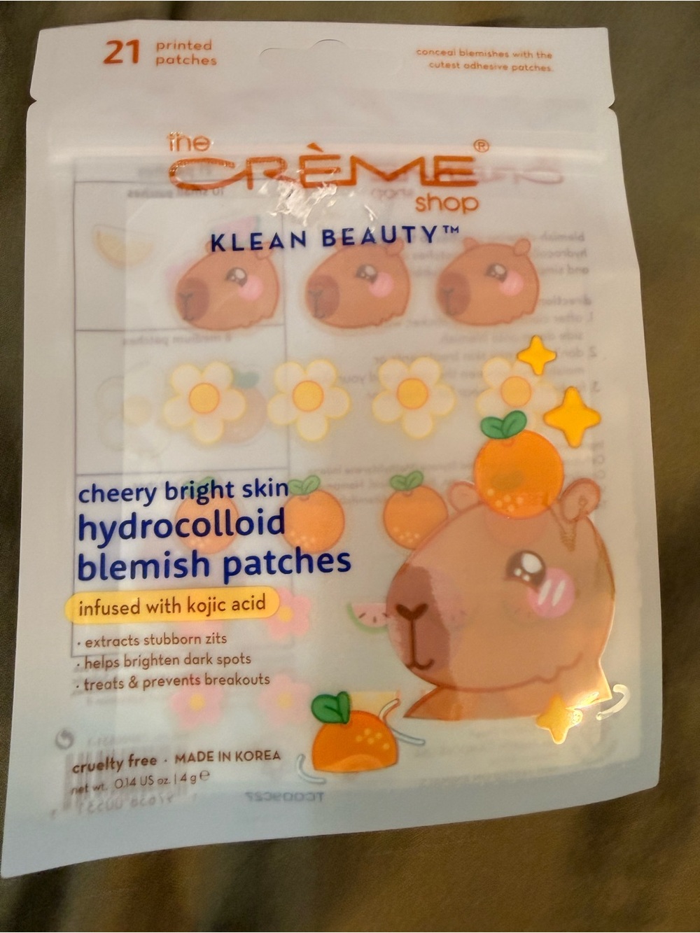 The Crème Shop Bundle Microfiber Hair Turban + Hello Kitty Socks + Blemish Patch - Picture 6 of 6